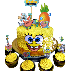 Pack Happy Birthday de Bob Esponja