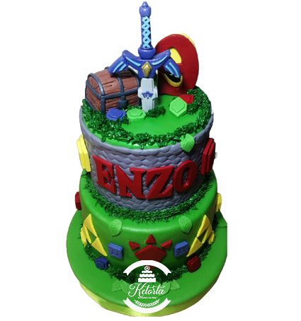 Zelda Cake - Ketorta
