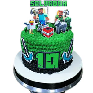 Torta Minecraft