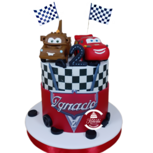 Rayo McQueen Cake