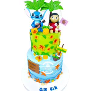 Torta de Lilo y Stitch